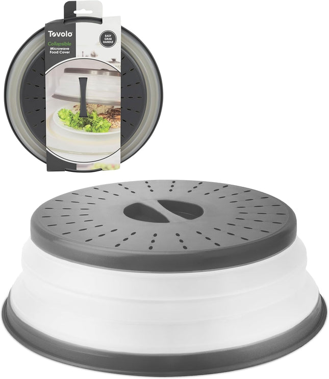 Microwave Splatter Cover Medium – Collapsible Vented Silicone, BPA-Free