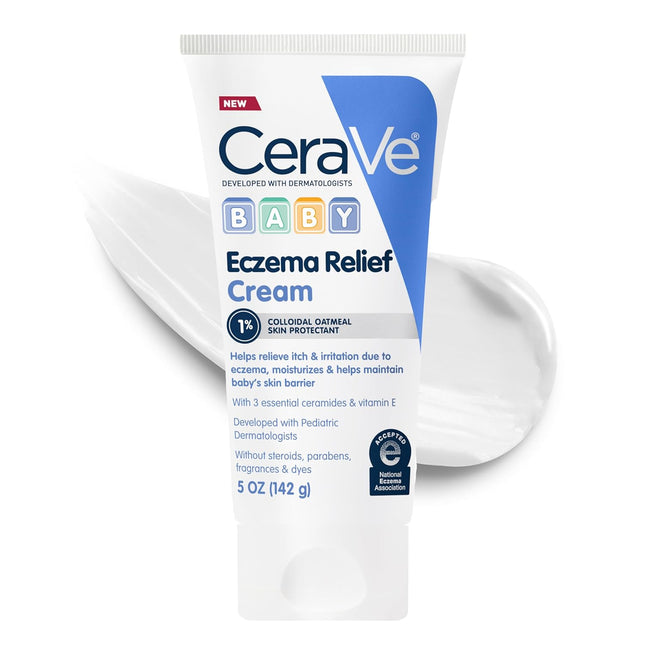 Baby Eczema Relief Cream 1% Colloidal Oatmeal – Soothes & Calms Itchy Skin
