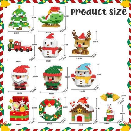 Christmas Blocks Toy Set 2025 – Building Set for Kids, Adults & Gifts