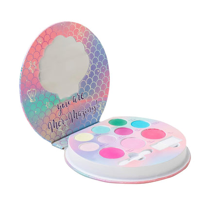 Mermaid Shimmer Eyeshadow Palette – Sparkle & Shine Christmas Makeup Gift for Girls