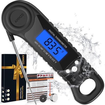 Digital Instant-Read Meat Thermometer for Cooking, Grilling & Baking