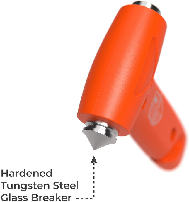 Emergency Car Hammer – 5-in-1 Window Breaker & Seatbelt Cutter for Vehicles