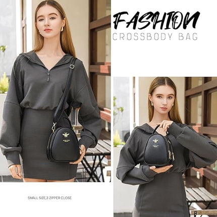 Small Shoulder Bag Women Crossbody Messenger Purse Stylish Ladies Handbag Wallet
