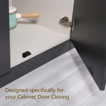 4-Pack Cabinet Magnets – 30lb Strong Magnetic Door Latch for Kitchen & Closet
