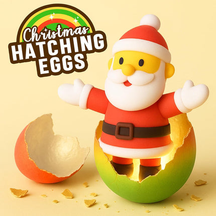 Christmas Stocking Stuffers for Kids – 6-Pack Christmas Hatching Eggs, Great Gifts for Grandkids