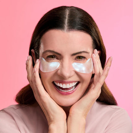 Peptide Under Eye Patches 6 Pairs, Niacinamide & Rice Extract, Firming Eye Masks, Vegan