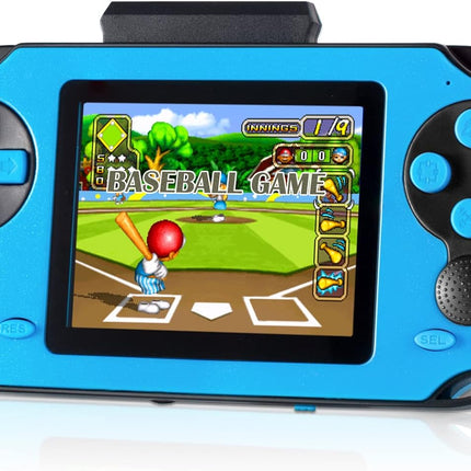 16-Bit Handheld Gaming Device, 3” Screen, 230 Classic Games, USB Rechargeable