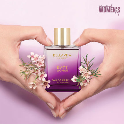 BellaVita DATE Woman Eau de Parfum 100ml Floral Fruity Perfume for Women