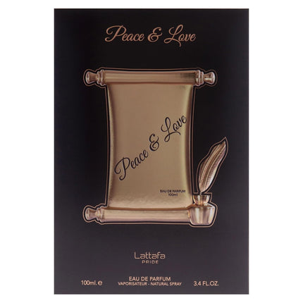 Lattafa Pride Peace & Love Perfume Unisex 100ml Eau de Parfum Fruity Floral Fragrance