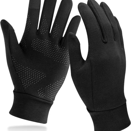Cycling & Running Gloves – Touchscreen Compatible, Anti-Slip Warm Liners