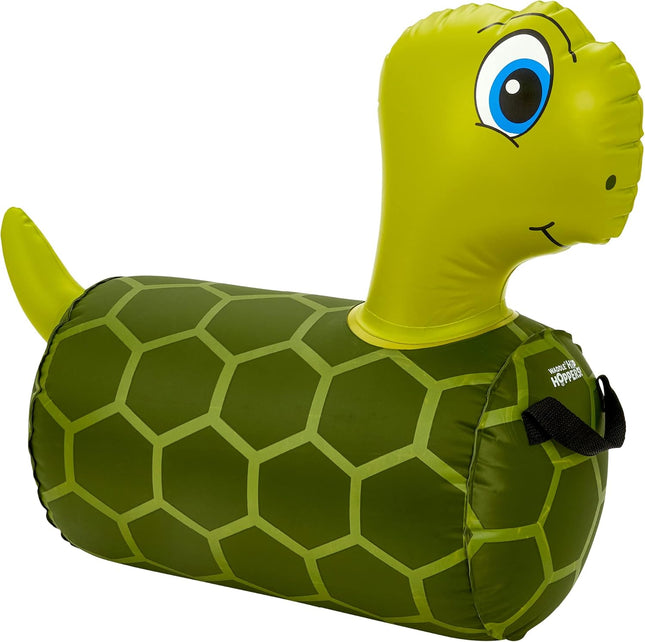Hip Hopper Inflatable Turtle Bouncer – Hopping Toy for Kids Ages 2+