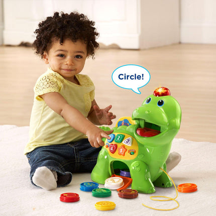 Green Chomp and Count Dino Counting Educational Toy for Toddlers