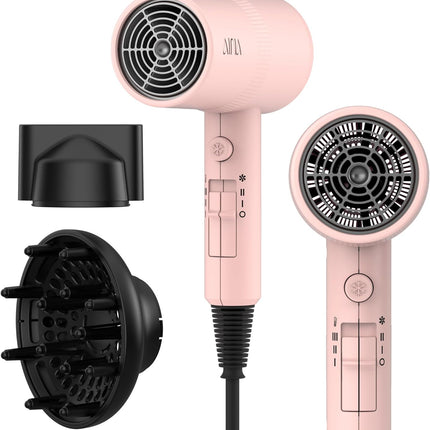 Blow Dryer for Women with Advanced Ionic Technology and Turbo Heat Settings