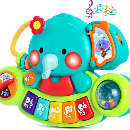Baby Piano Toy for 6–18 Months – Light-Up Music & Educational Keyboard