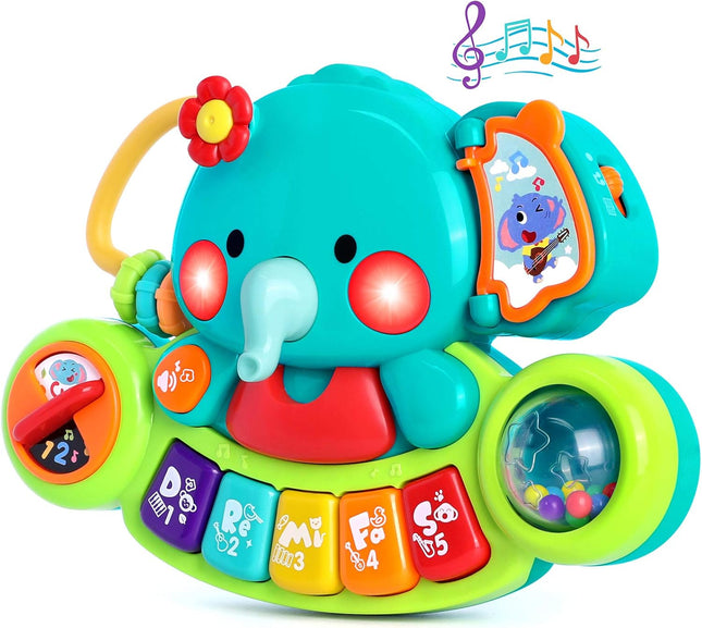 Baby Piano Toy for 6–18 Months – Light-Up Music & Educational Keyboard