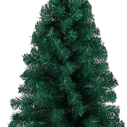 3ft Mini Artificial Christmas Tree with Gold Star Topper, Tabletop Holiday Decor