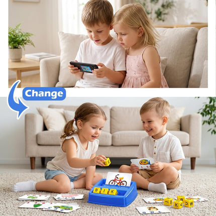 Matching Letter Game Educational Spelling Toy for Preschool Kids Ages 3+