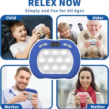 LED Pop Game Fidget Toy – 6 Modes, Quick Push, Electric Bubble Popper