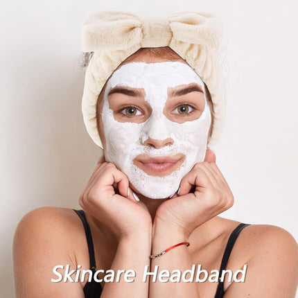 6 Pack Spa Headbands for Women Makeup Face Wash Skincare Hair Accessories