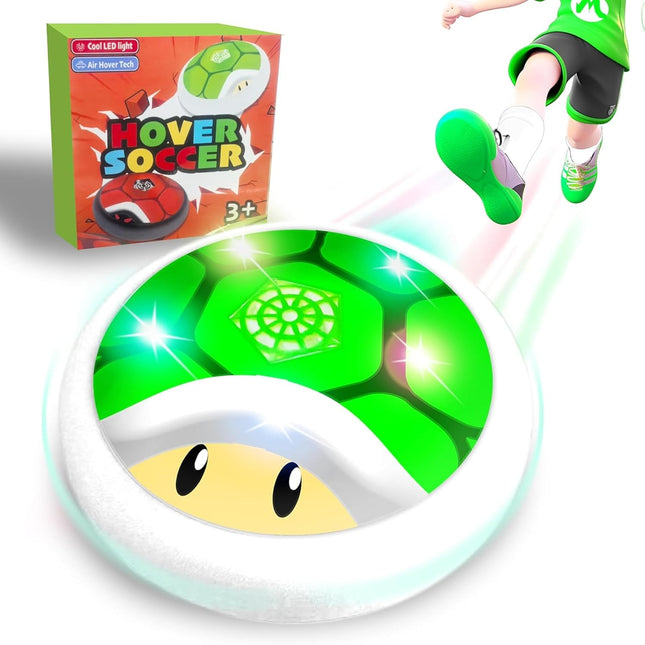 Hover Soccer Ball with LED Lights Indoor Air Power Soccer Toy for Kids 3-12