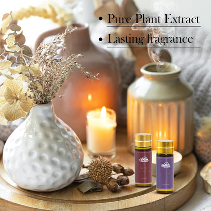 Fragrance Essential Oils Set 14pcs Aromatherapy Oils 5mL Tea Tree Lavender Vanilla