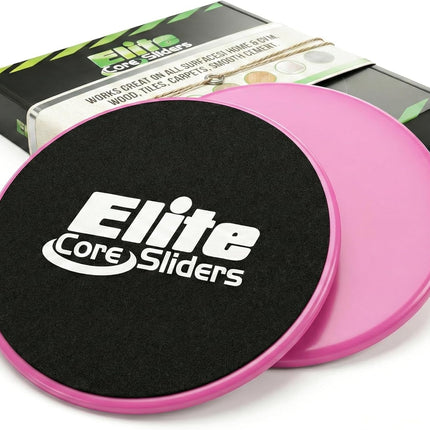 Dual Sided Workout Sliders, Compact Core Training Equipment for Home Gym