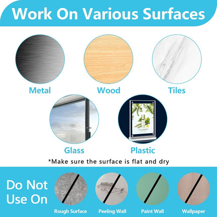 100 Pack Clear Cable Clips Self Adhesive Cord Holder for Wire Management