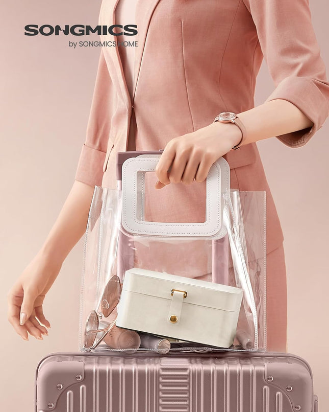 2-Layer Travel Jewelry Organizer – Portable Case for Earrings & Necklaces