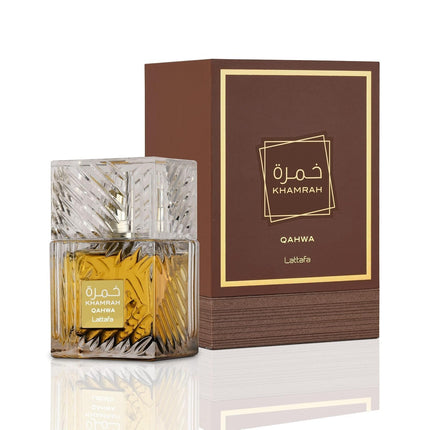 Lattafa Khamrah Qahwa Eau de Parfum 100ml Unisex Coffee Vanilla Spicy Fragrance