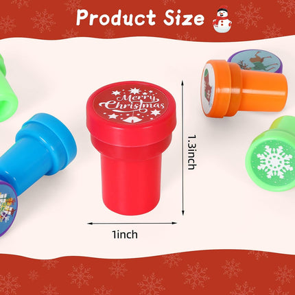 40-Piece Christmas Stamps for Kids – Fun Decorations & Goodie Bag Fillers