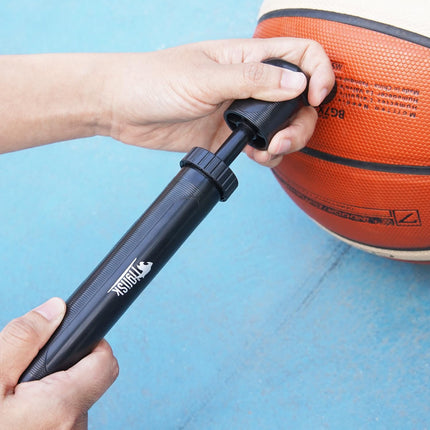 Sports Ball Hand Pump with 6 Needles & Nozzle for Football Soccer Volleyball