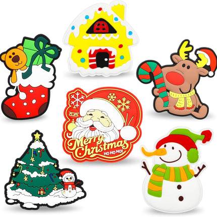 Christmas Fridge Magnets for Kids – Large Soft Toddler Magnets for Learning & Play