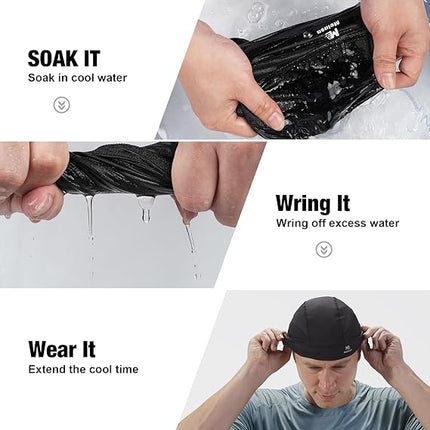 Cooling Skull Cap Helmet Liner – Lightweight Mesh for Cycling & Motorcycle