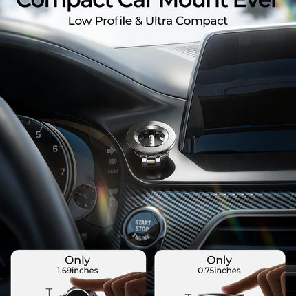MagSafe Car Mount for iPhone 17/16, 24 Magnet Dashboard Phone Holder