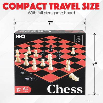 Classic Chess Board Game Folding Set Strategy Game for Kids Adults