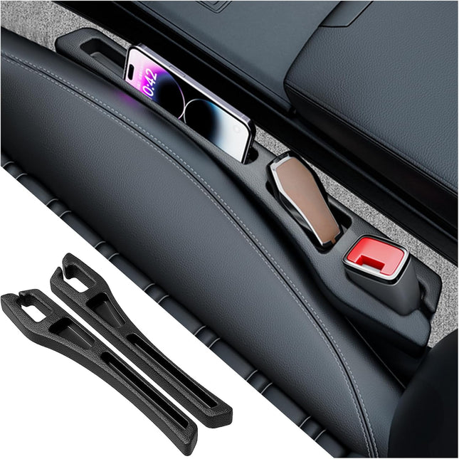 2PCS Car Seat Gap Filler Organizer – 2-in-1 Multifunctional Storage for Phones & Keys