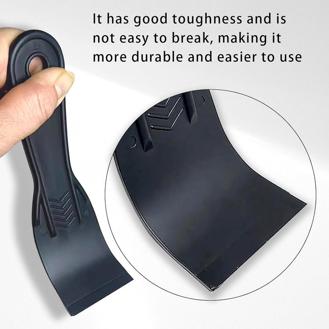 6 Pack Plastic Putty Knives – 2" Flexible Scrapers for Drywall & Spackling
