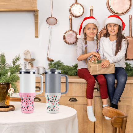 Christmas Silicone Boot Protector, Fits Stanley Cup 30oz/20oz, Sleeve Cover