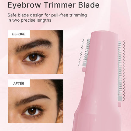 Dual-Blade TB-1458 Trimmer for Men & Women – Face, Body, Eyebrow, Nose Groomer