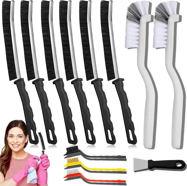 Crevice Cleaning Brush – Multifunctional Tool for Bathroom, Kitchen, Grout & Sink