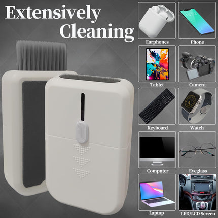 Laptop & Gaming Keyboard Cleaning Kit – 11-in-1 Electronics Spray & Tools