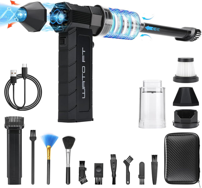 Cordless Electric Air Duster – 180000RPM Brushless Motor, Adjustable Power