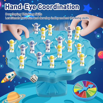 Astronaut Balance Board Game Interactive Family Tabletop Game Ages 6+