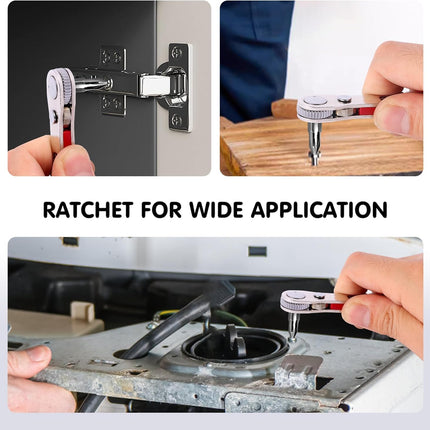 22 Piece Ratchet Screwdriver Tool Set Magnetic Bits for DIY Home Car Repair