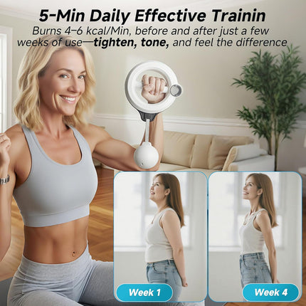 Arm and Shoulder Trainer – 360° Hand-Crank Forearm Exercise for Home & Gym Workouts