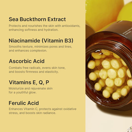 Vitamin C Capsule Cream – Liposome Formula for Radiant, Firm Skin