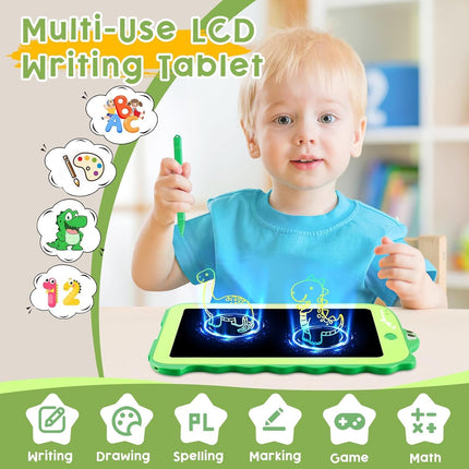 8.5 Inch LCD Writing Tablet for Kids Colorful Dinosaur Drawing Board Toy