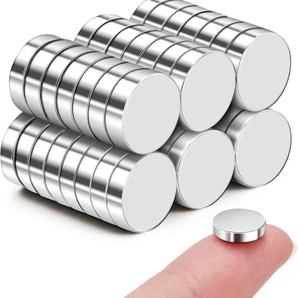 45 Pcs Neodymium Refrigerator Magnets – Small Round, Multi-Use for Home & Office