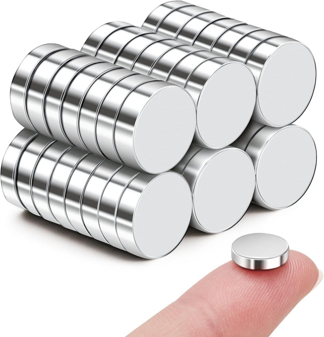 45 Pcs Neodymium Refrigerator Magnets – Small Round, Multi-Use for Home & Office