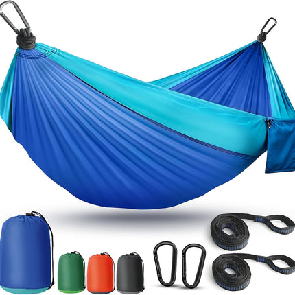 Lightweight Camping Hammock with Tree Straps Portable Nylon Travel Swing